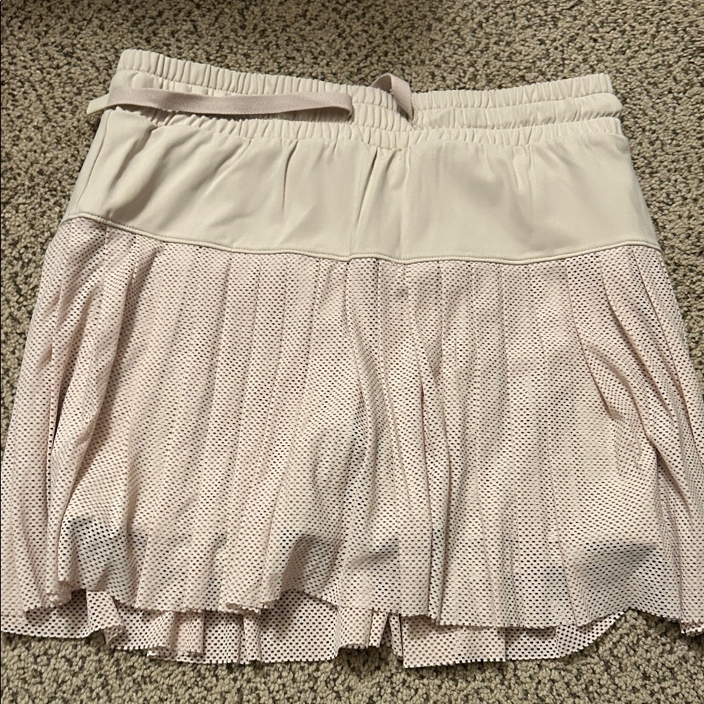 JoyLab Tan Pleated Skort